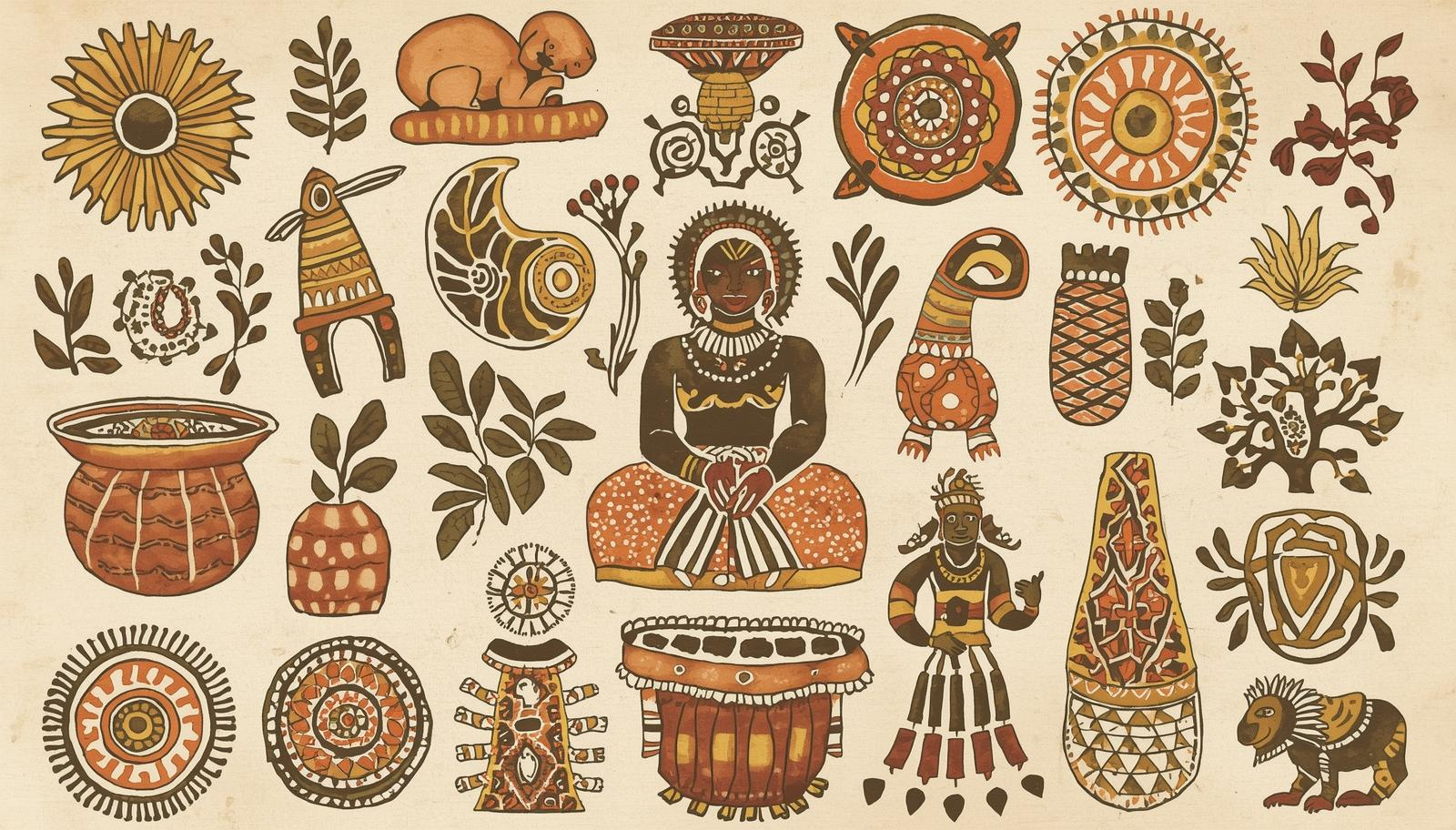 african motif